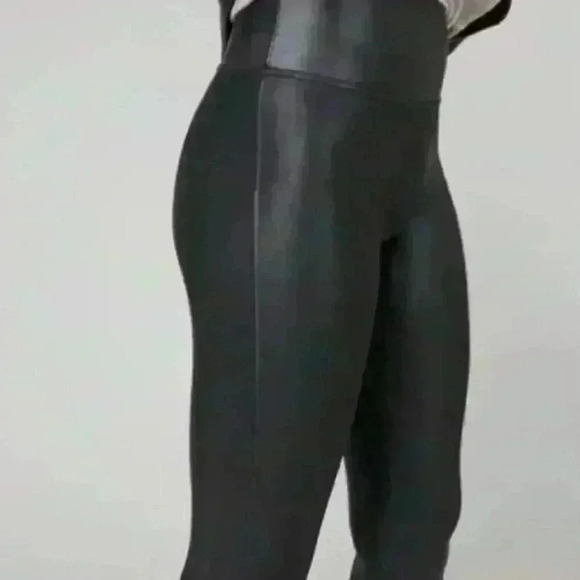 Spanx Faux Leather Leggings Black Size Small - Picture 4 of 11